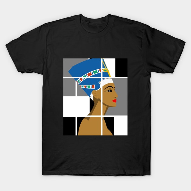 Nefertiti T-Shirt by SiSuSiSu